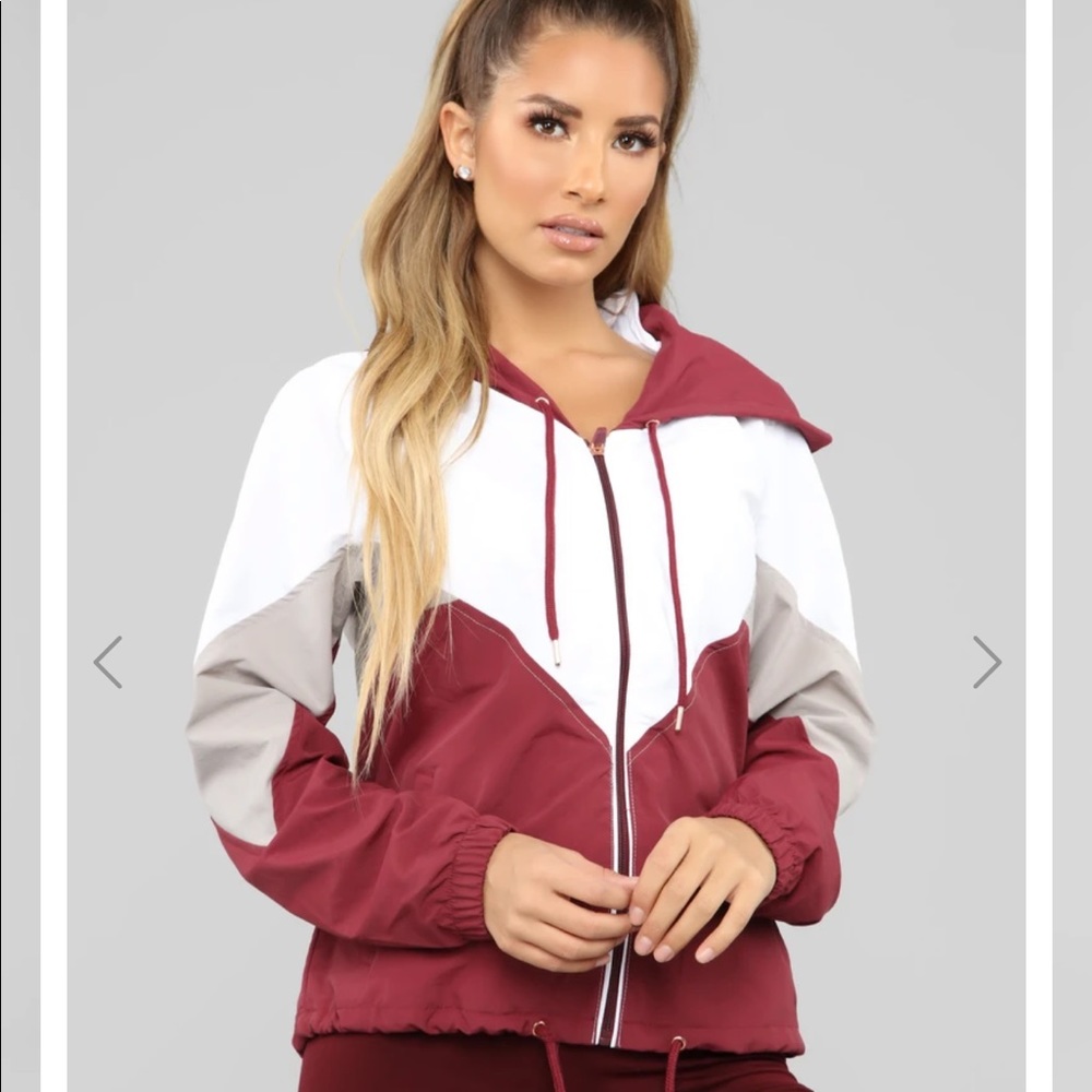 Fashion Nova Windbreaker jacket
